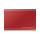 Disque Dur Samsung Portable SSD T7 500 Go Rouge (MU-500R)