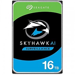 Disque dur Seagate SkyHawk système de caméra de sécurité DVR NVR 16 TB 3.5" HDD SATA (ST16000VE002)