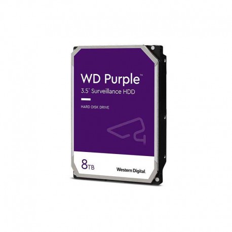 disque dur interne 8000 go western digital purple 3.5" pour les systemes de videosurveillance wd82purx