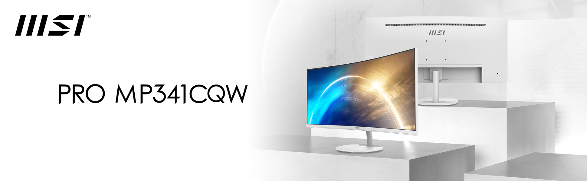 Écran MSI Pro MP341CQW 34 pouces 9S6-3PB2CT-007