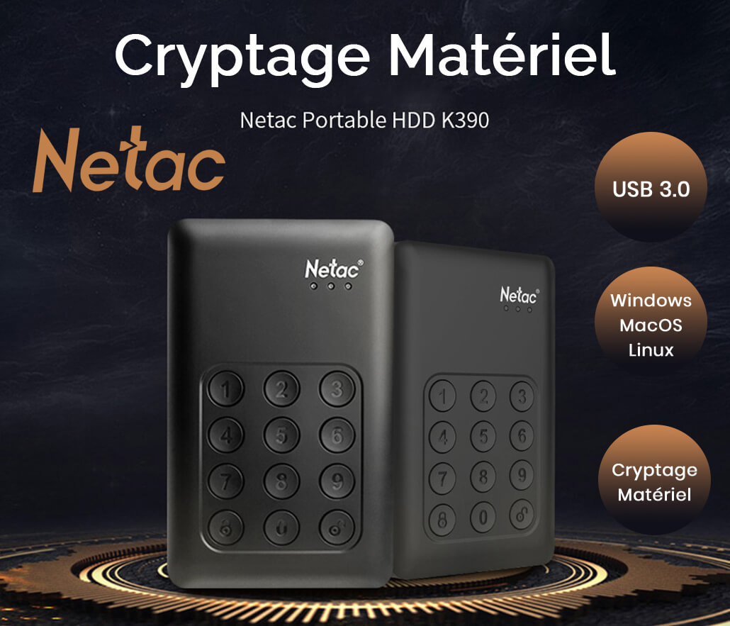 NETAC HDD PORTABLE K390